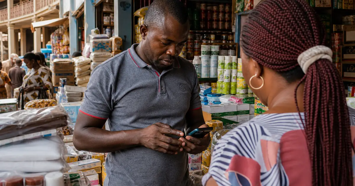 Commerce au Marché Central de Yaoundé, PStore SARL